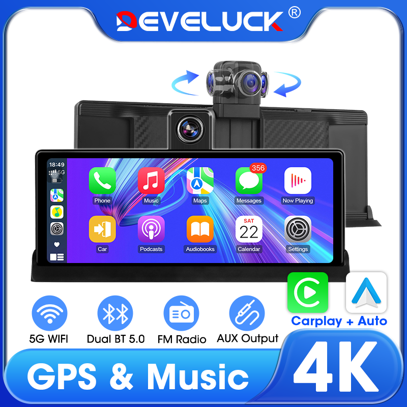 Car Dash Cam - Pantalla CarPlay inalámbrica estilo coche Original