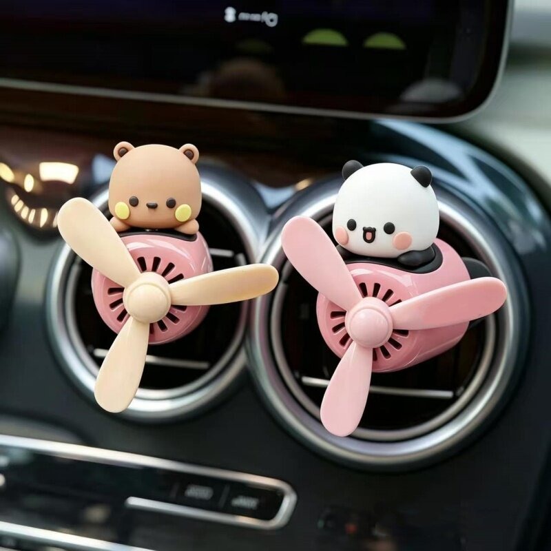 Car Air Freshener Vent - Figura de dibujos animados Bubu Yier,