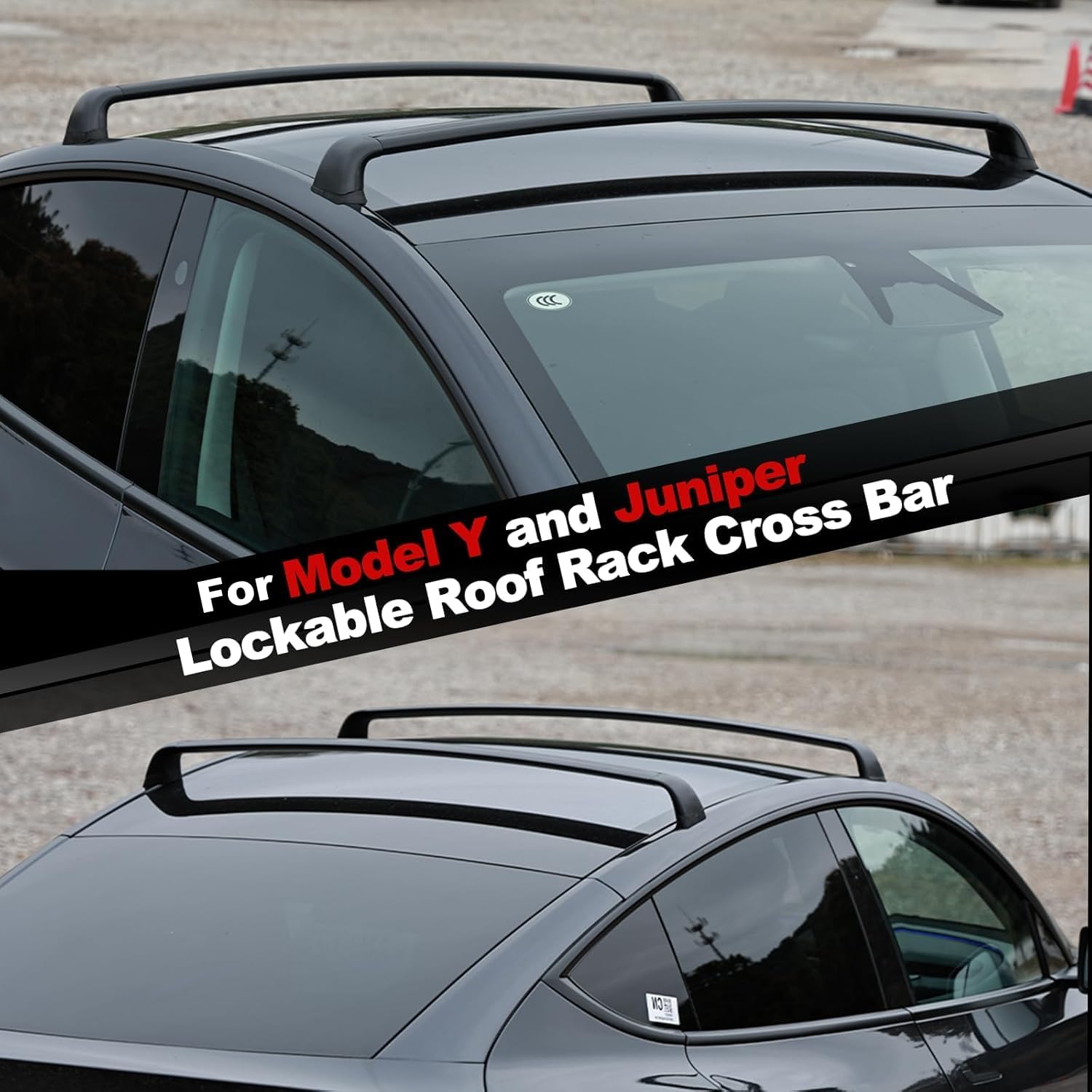 Car Roof Rack Cross Bar - Barras Transversales de Aluminio para Portaequipajes