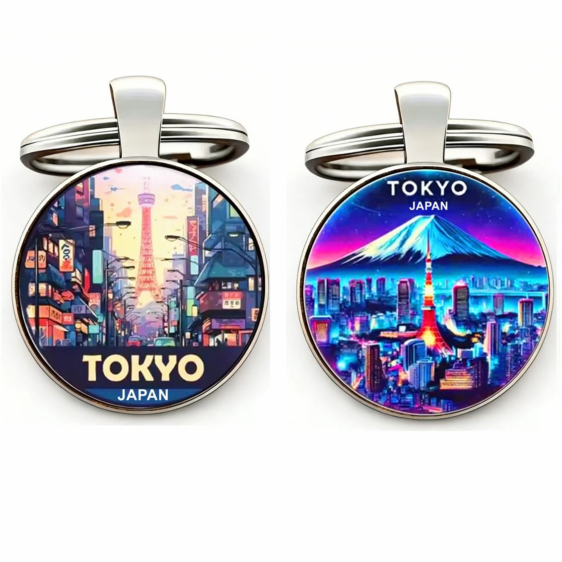 Car Accessories In Tokyo - 1 ud. Llavero de Tokio con