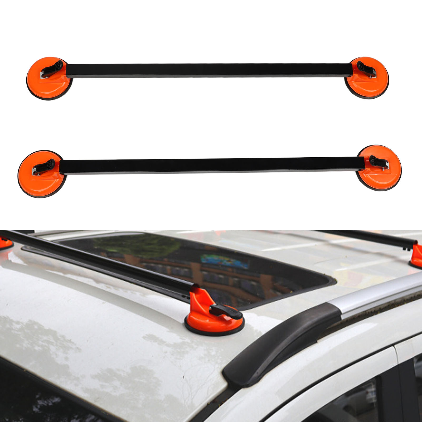 Car Roof Rack Cross Bar - Portaequipajes para techo de coche, fijación