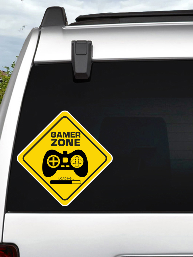 Gamer Zone-Pegatinas de vinilo - Car Accessories Zone reseña y precio