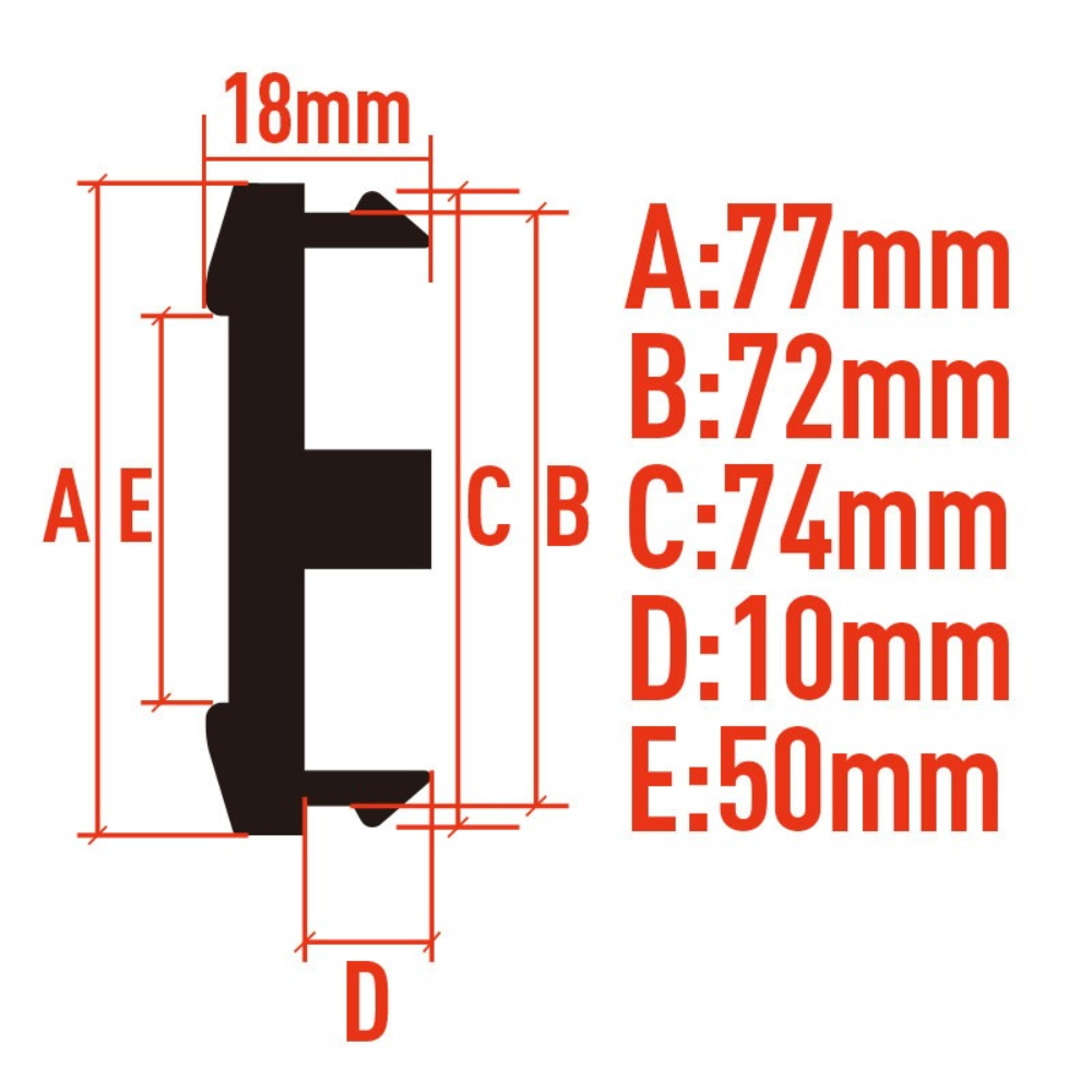 4 unidades Tapacubos de 77MM c - Car Accessories Jdm reseña y precio