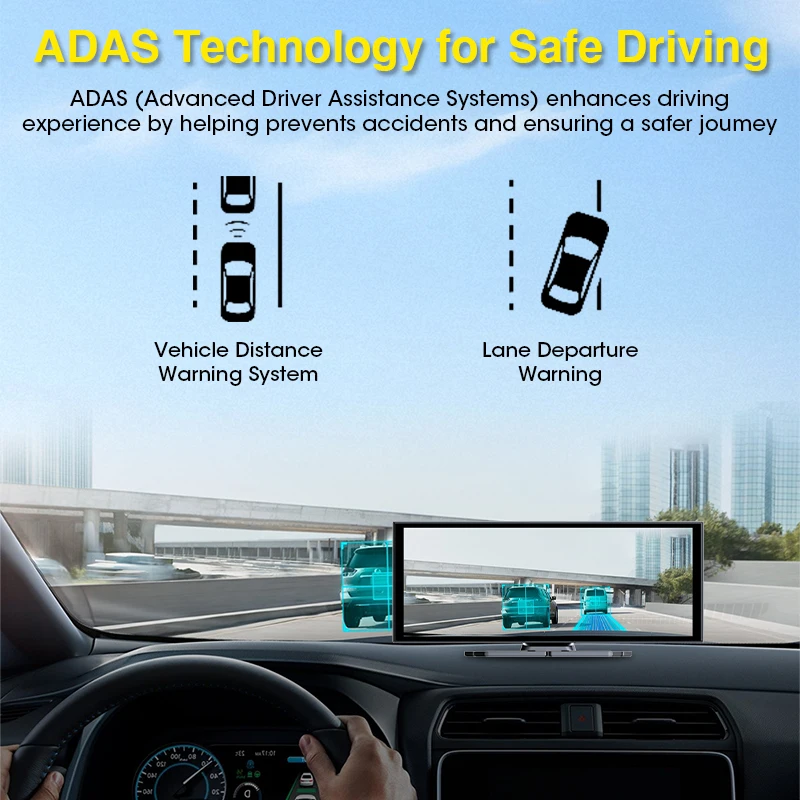 Cámara para salpicadero ADAS d - Car Dash Cam reseña y precio