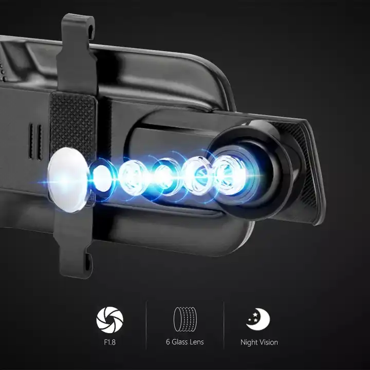 Cámara de Coche con Espejo Ret - Car Dash Cam reseña y precio