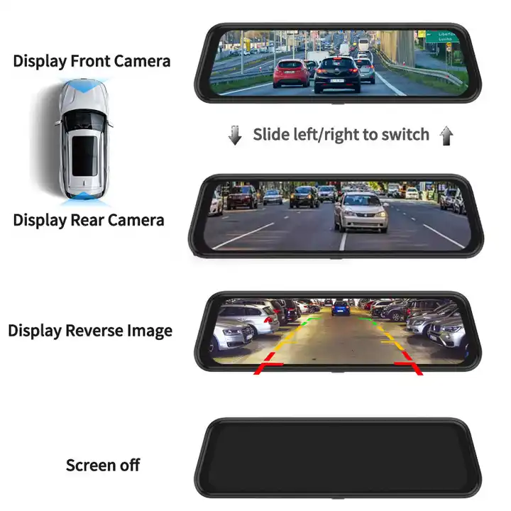 Cámara de Coche con Espejo Ret - Car Dash Cam reseña y precio