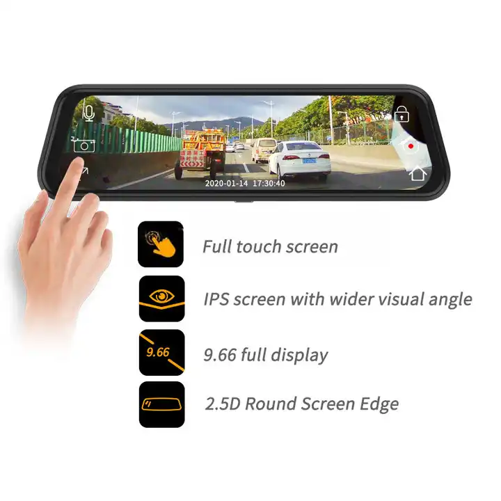 Cámara de Coche con Espejo Ret - Car Dash Cam reseña y precio