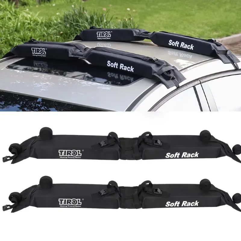 Barra Transversal Acolchada Pl - Car Roof Rack Cross Bar reseña y precio