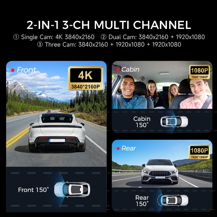 LINGDU V630 4K, Pantalla de 2. - Car Dash Cam reseña y precio