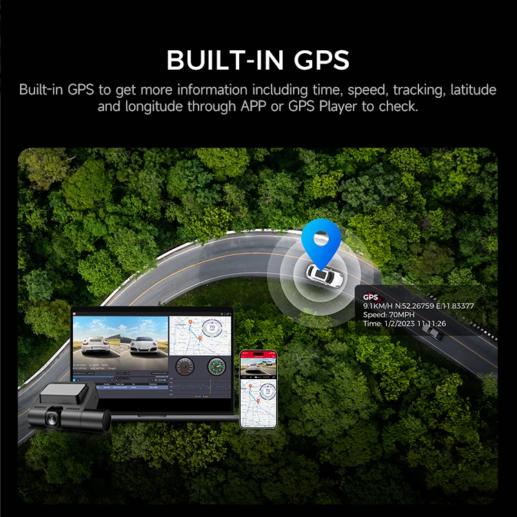 LINGDU V630 4K, Pantalla de 2. - Car Dash Cam reseña y precio