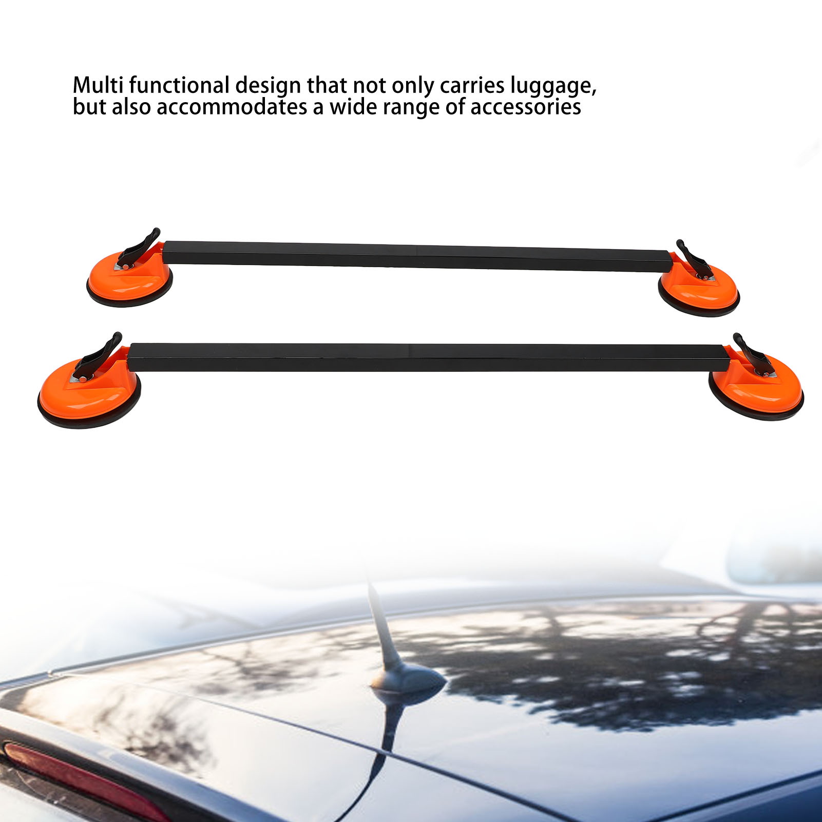 Portaequipajes para techo de c - Car Roof Rack Cross Bar reseña y precio